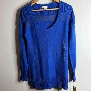 NWT DKNY Jeans Blue Sweater. Size M